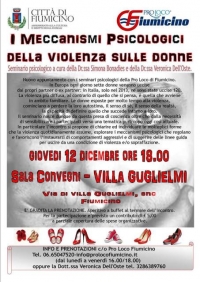 Violenza su donne, il seminario