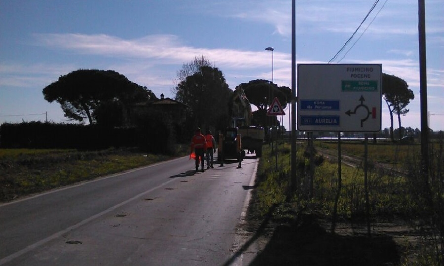 Fogne viale di Porto, operazione sminamento