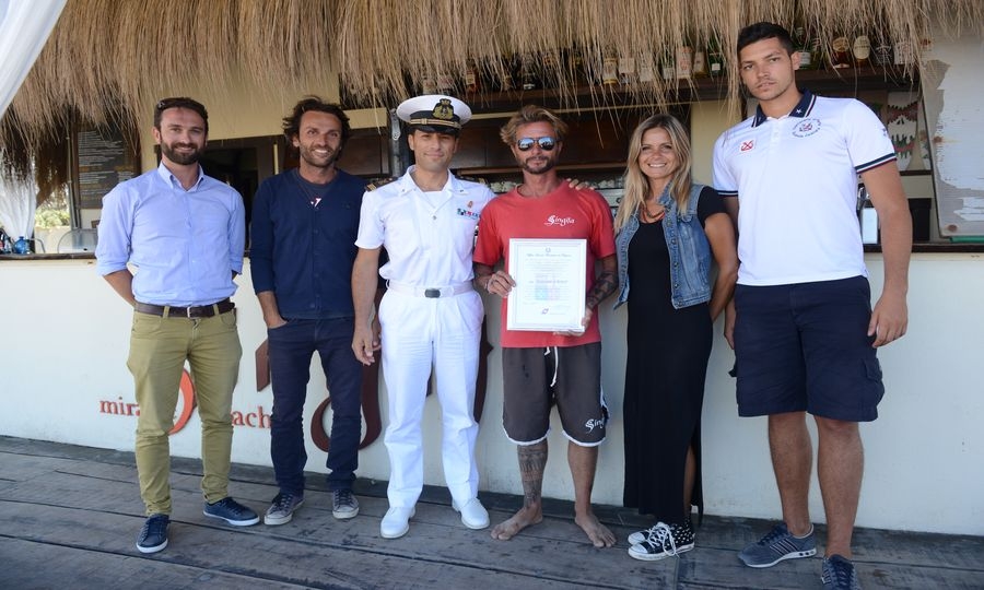 Diploma di merito per Vittorio Lanzi