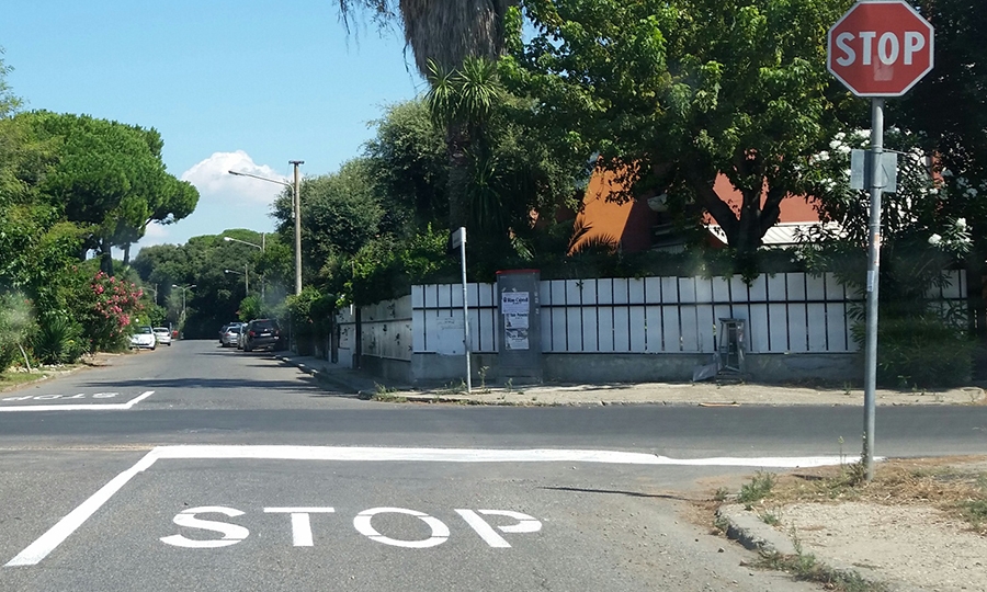 Via Cesenatico, la segnaletica