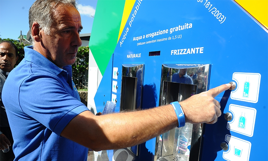 La casa dell’acqua e la riduzione dei rifiuti