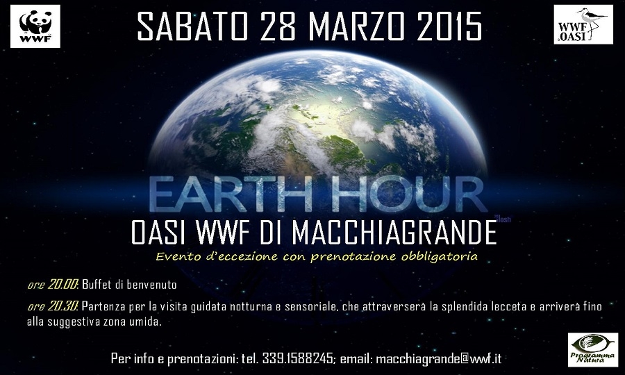 Earth Hour, visita notturna a Macchiagrande