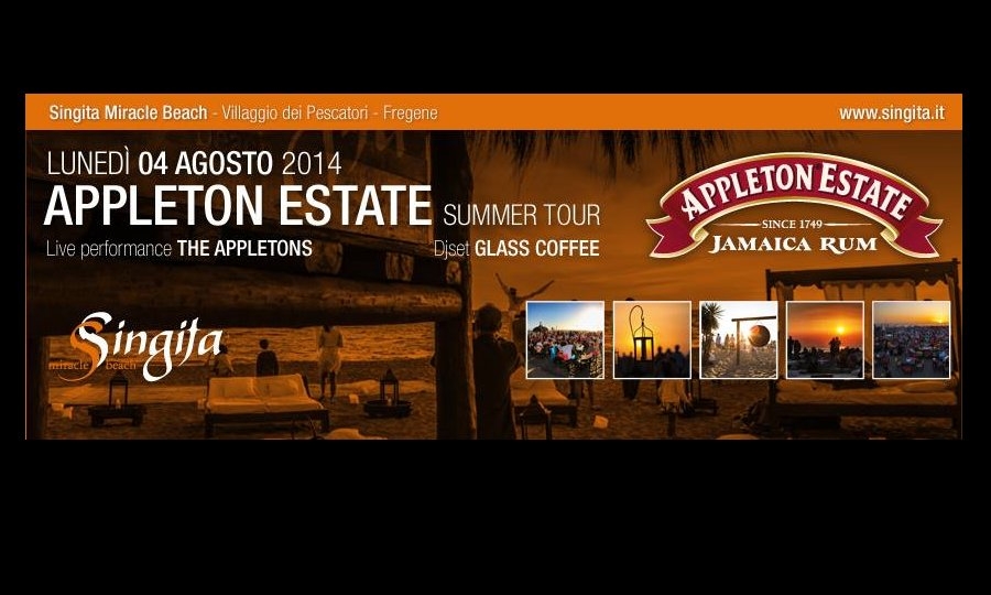 Stasera "Appleton Estate" al Singita