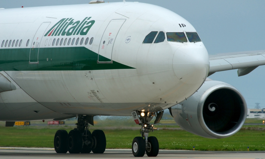 Gabbiano su aereo, atterraggio d’emergenza a Fiumicino