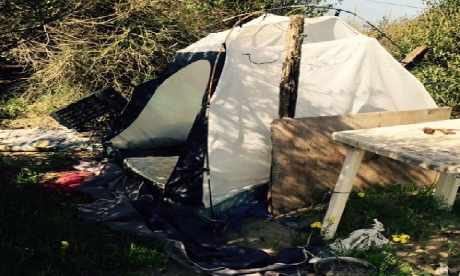 Accampamento abusivo, domani la bonifica