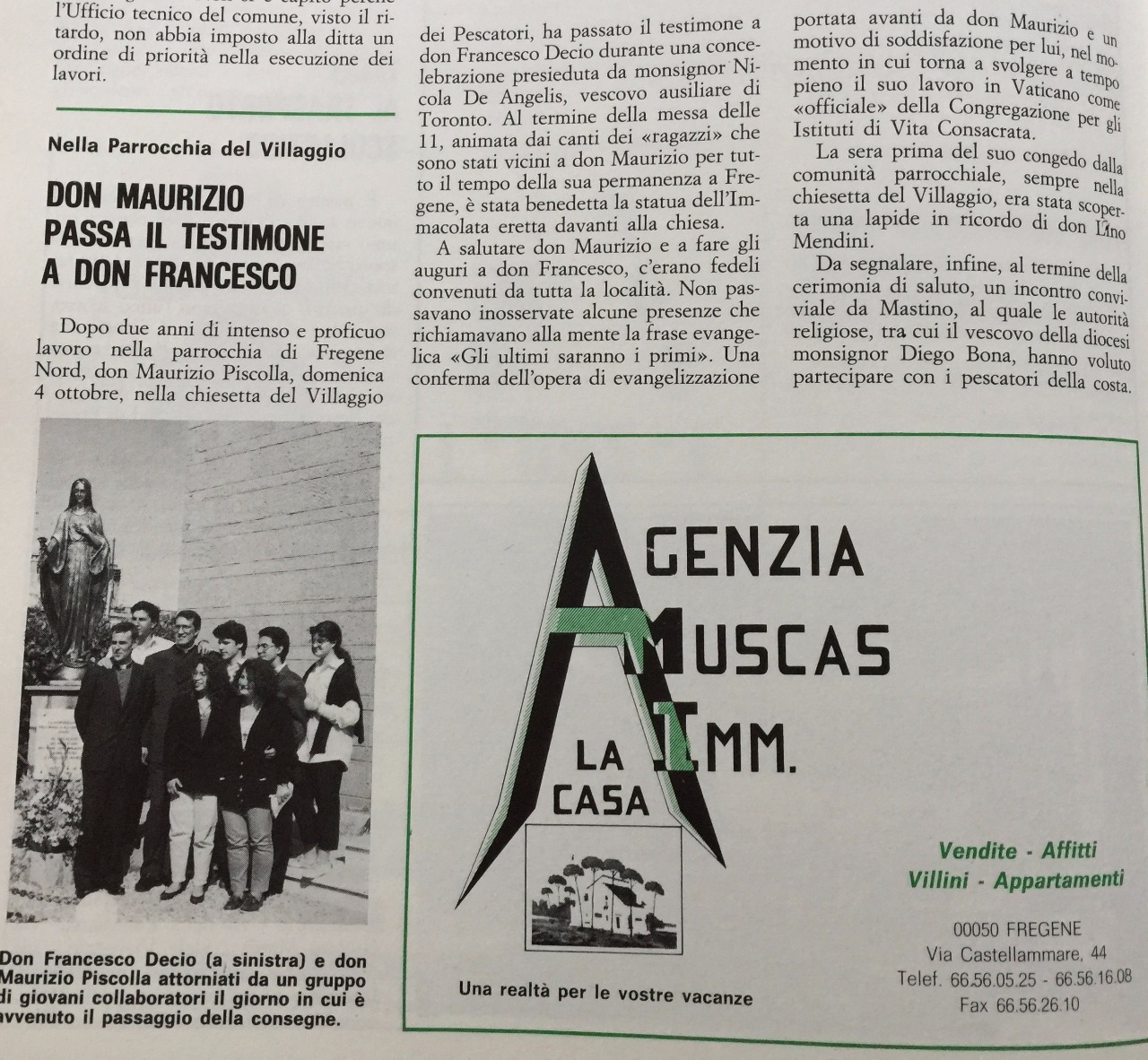 Don Fra articolo tutto