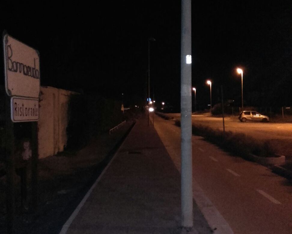 Lungomare buio
