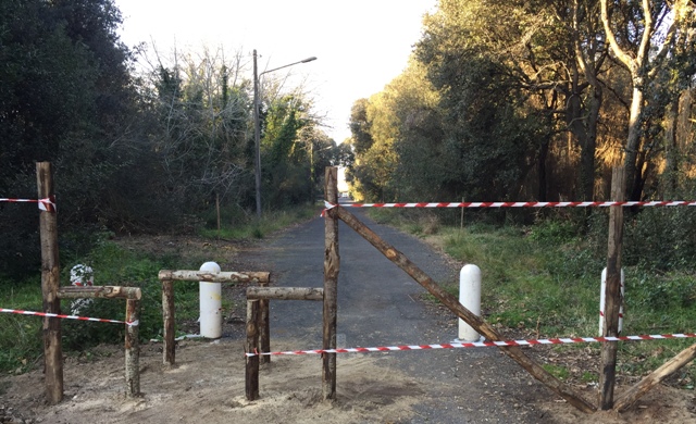 Parco lecceta chiusura
