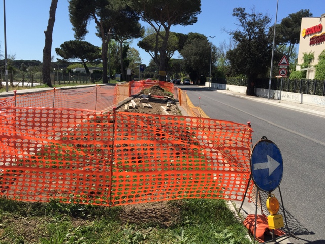 Rotatoria viale pineta
