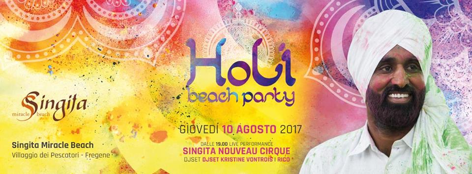 Singita Holi Beach Party