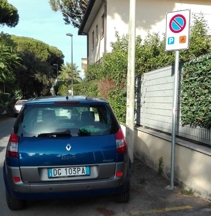 auto park disabili