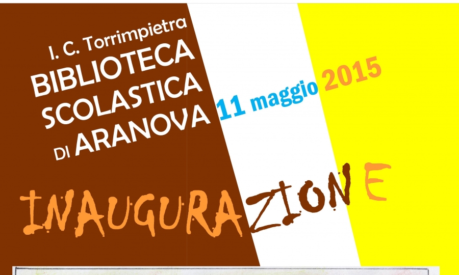 Aranova, ecco la Biblioteca Scolastica