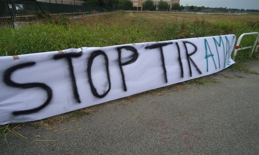 "Stop tir a Maccarese", il presidio