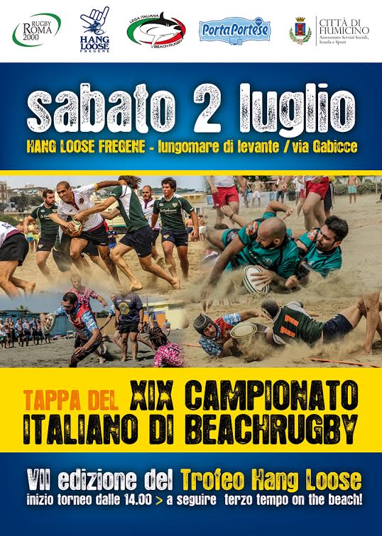 beach rugby Hang Loose