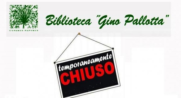 biblioteca chiusa web