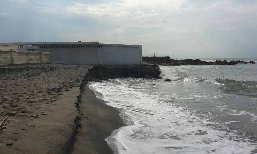 Erosione, sarà un lungo inverno
