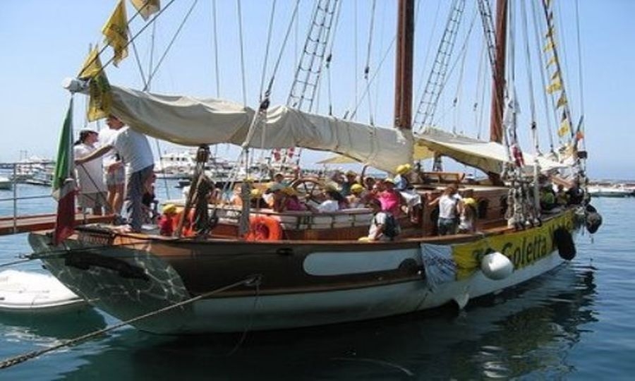 Goletta verde, "mare inquinato"