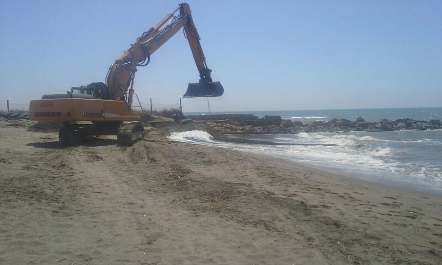 Erosione, senza spiaggia e senza mare