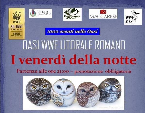eventi serali oasi wwf ok