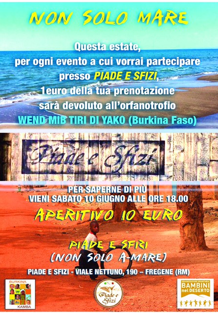 evento piade e sfizi