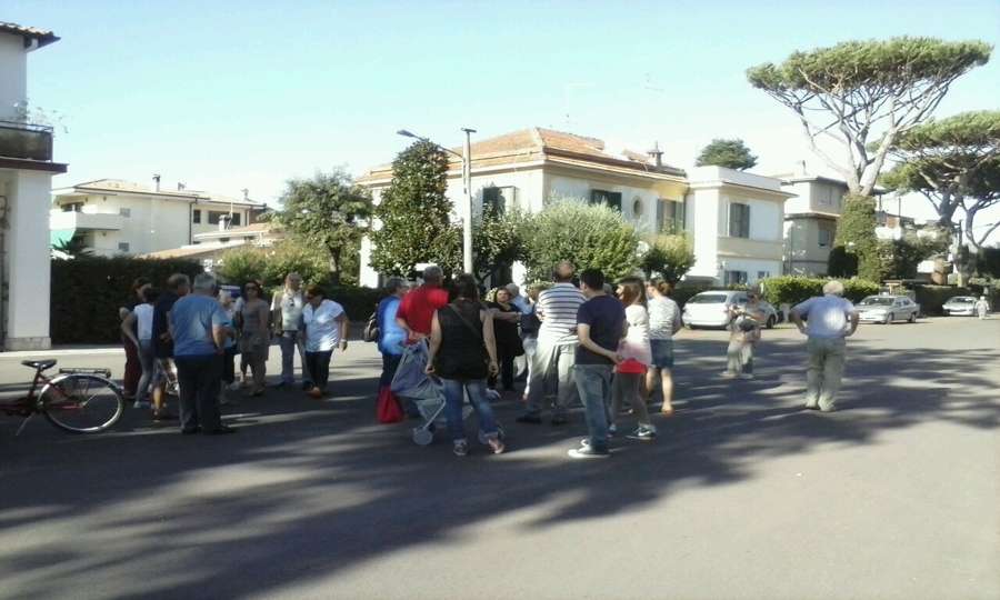 Cantiere, residenti tornano in strada