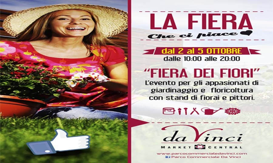 La Fiera dei Fiori al Market Da Vinci