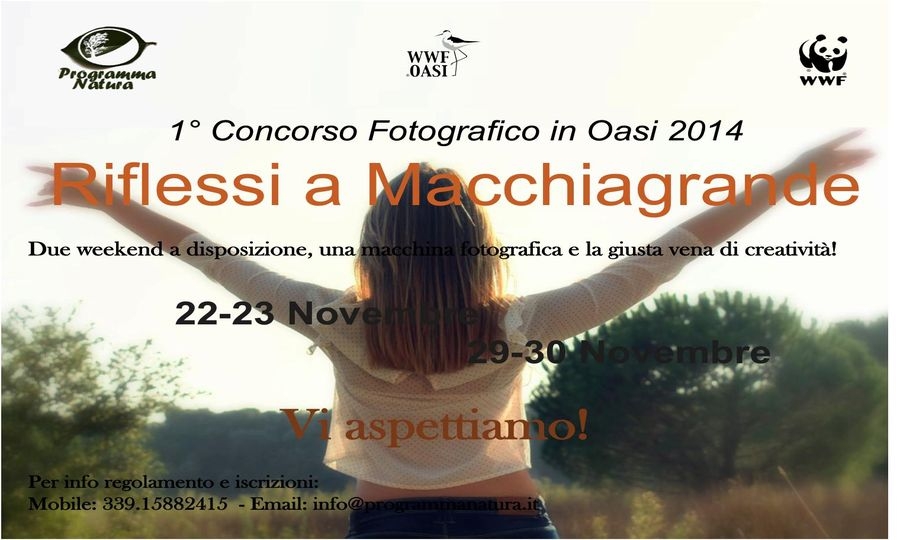 Concorso fotografico in Oasi WWF di Macchiagrande