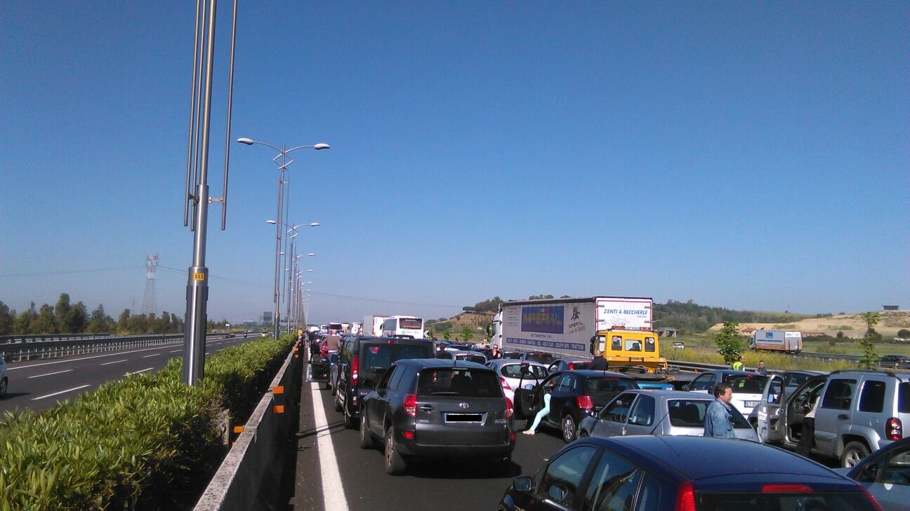 incidente roma-fco