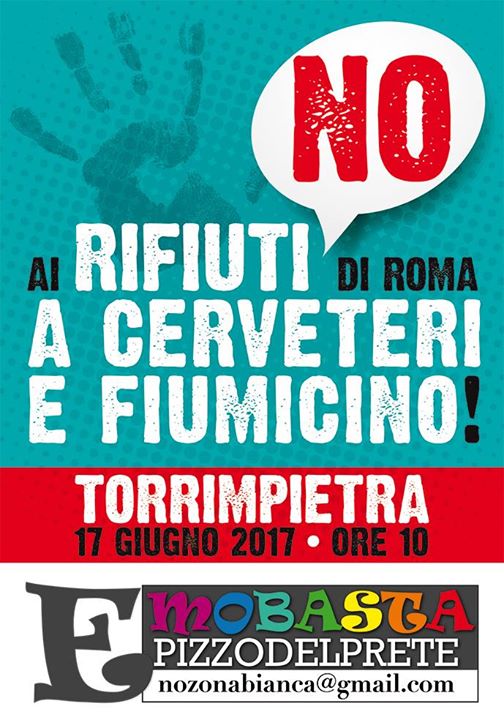 manifestazione no rifiuti