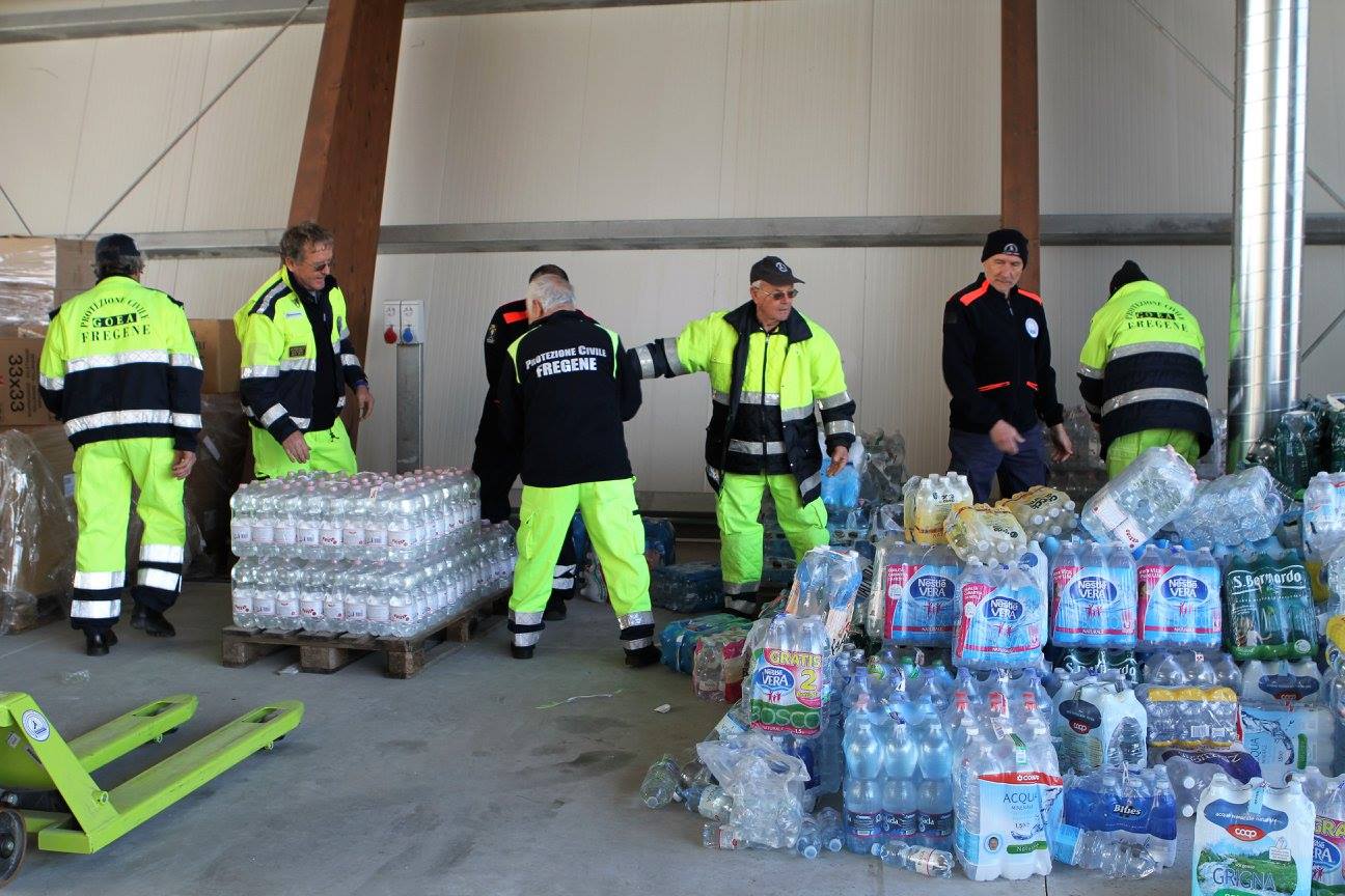 protezione civile viveri