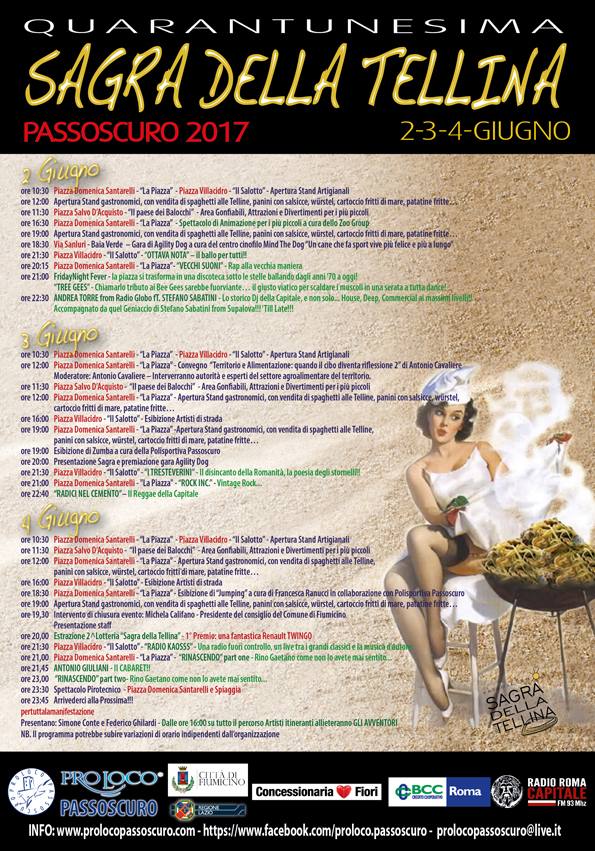 sagra tellina programma