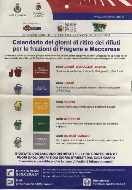 Ritiro mastelli