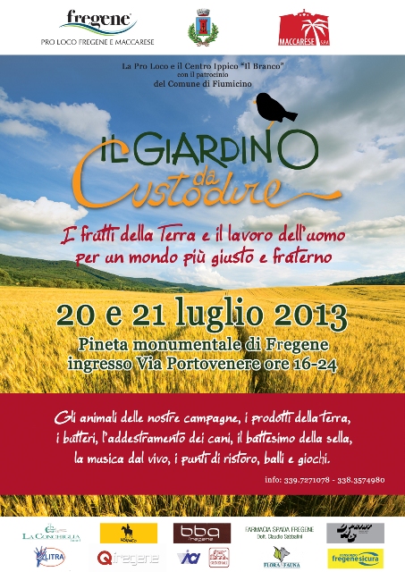 locandina il giardino da custodire