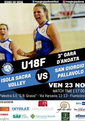 volley U18 F 23 nov