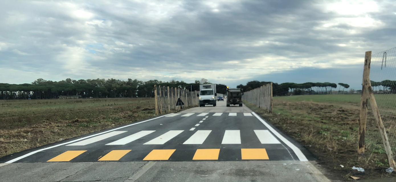 Daini, primo dosso su via della Veneziana - Fregeneonline.com Cronaca